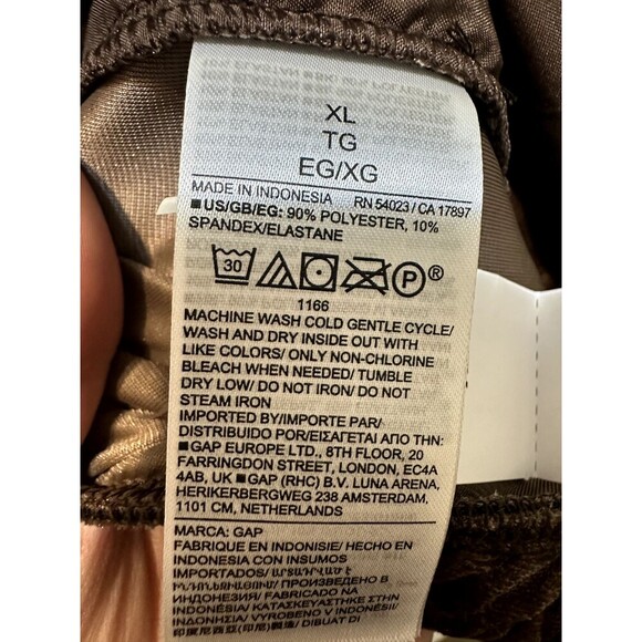 Gap Pull On Wide Leg Womans Velvet Joggers Size XL Y2K Slouchy Preppy Comfort - Picture 4 of 14